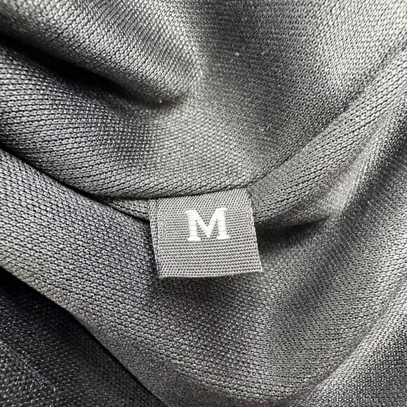 Maria Bianca Nero High Neck Square Back Sleeveless Dress in Gray Size Medium - Picture 8 of 8